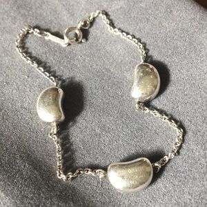 Silver Elsa Peretti Tiffany and Co bracelet